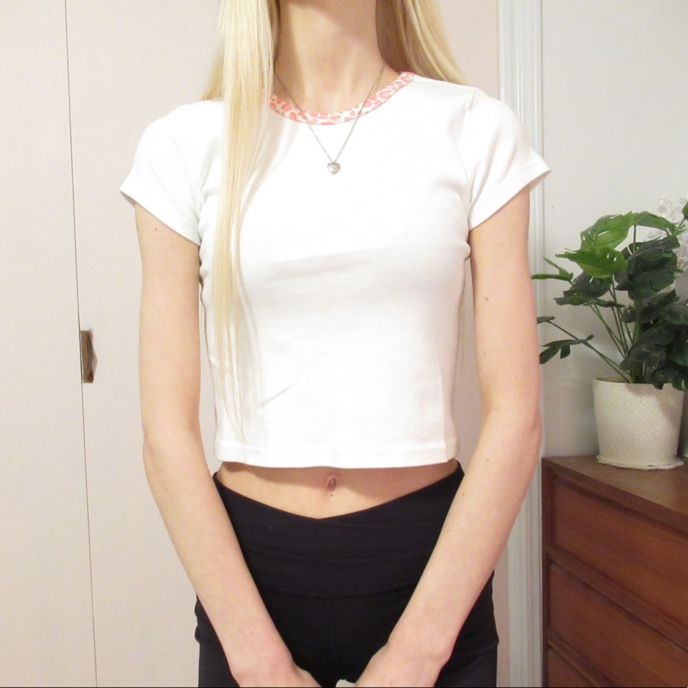 Rare pink cheetah trim ashlyn